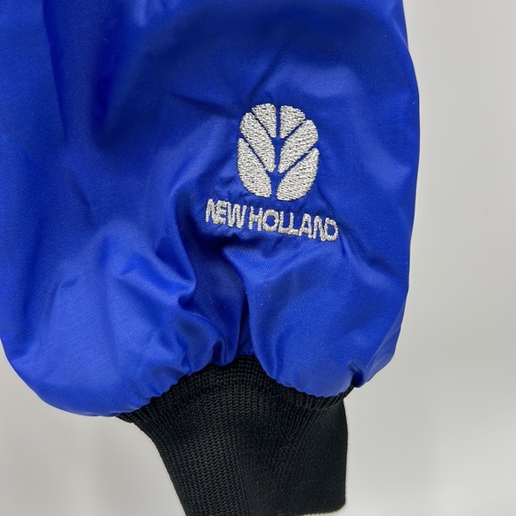 VINTAGE K-PRODUCTS MADE IN USA NEW HOLLAND EST 1895 MENS WINDBREAKER JACKET XXL - Picture 6 of 14